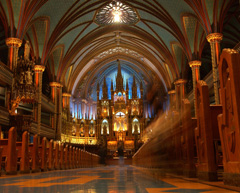 Notre Dame Basilica, Montreal, Quebec
