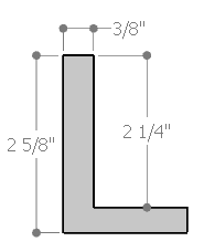 This extra tall, L-shaped floating contemporary canvas floater frame in black features a thin flat face.

*Note: These solid wood, custom canvas floaters are for stretched canvas prints and paintings, and raised wood panels.